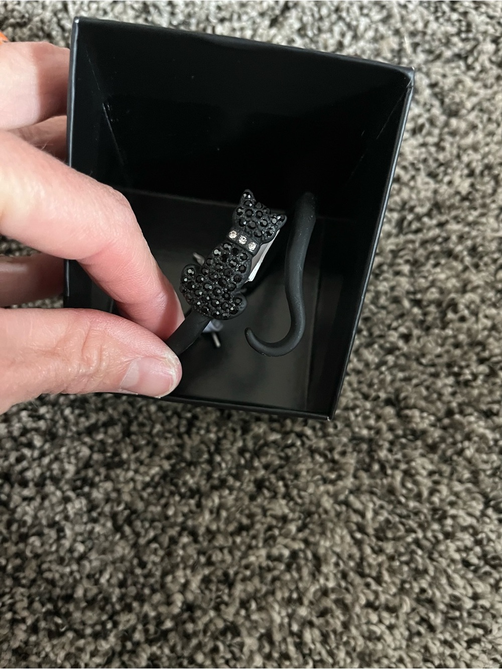 Black cat bracelet